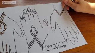 Egyszerű kézminta